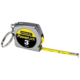 [10056260] DMB - STANLEY MEASURING TAPE ABS CHROME CASE, 3'L