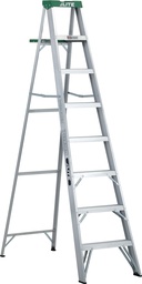 [10056304] LOUISVILLE STEP LADDER 8' ALUMINUM GRADE 2 (225LB) LP-708