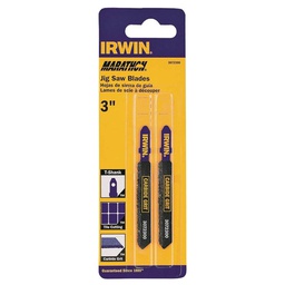 [10057602] DMB - IRWIN MARATHON JIG SAW BLADE 3&quot;L CARBIDE CUTTING EDGE 2PC