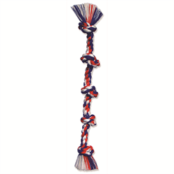 [10059530] MAMMOTH FLOSSY CHEWS X-LARGE 5-KNOT ROPE TUG 36"