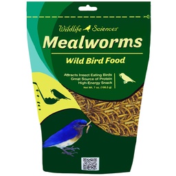 [164-470015] WILDLIFE SCIENCE DRIED MEALWORMS 198G
