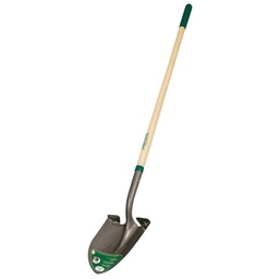 [10060934] LANDSCAPERS SELECT ROUND POINT SHOVEL #2 STEEL BLADE 48&quot; WOOD CUSHION HANDLE 34602