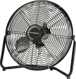 [10060938] POWERZONE FLOOR FAN 3-SPEED BLK 14&quot;DIA 