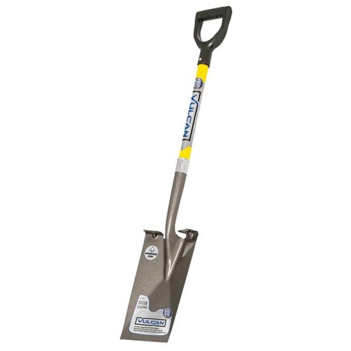 [10063054] VULCAN GARDEN SPADE 7" SHOVEL 29" FIBERGLASS D-GRIP