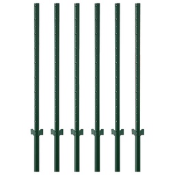 [124-971666] JACKSON WIRE U-POST LIGHT DUTY GREEN 6FT 