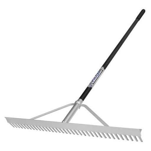 [10063102] VULCAN LANDSCAPE RAKE 36" 36-TINE 66" ALUMNM HNDL - 34555