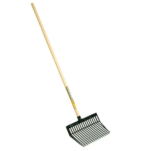 [10063454] MILLER BEDDING FORK 18-TINE POLY GREEN 52" HANDLE