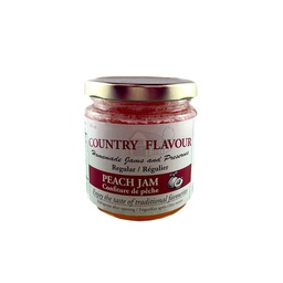 [10063778] COUNTRY FLAVOUR 250ML PEACH JAM