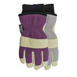 [16G-854809] DV - WATSON GLOVE SM NAIL GUARD SHRT CUFF PUR/GRAY
