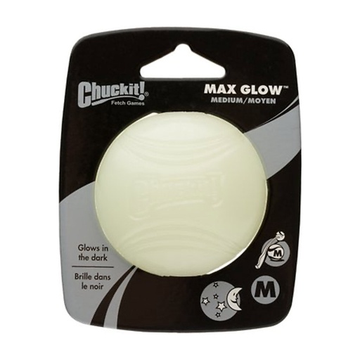 [10065730] CHUCKIT MAX GLOW LIGHTPLAY BALL MEDIUM (1PK)