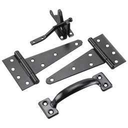 [10066674] ONWARD 9000FBR GATE HARDWARE KIT STL, BLK