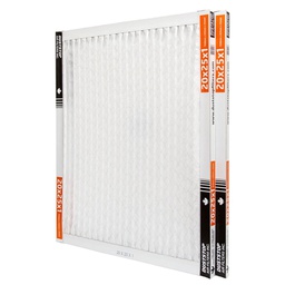 [20-202563] DUSTSTOP PREM. FURNACE FILTER 25&quot;L X 20&quot;W X 1&quot; THICK 