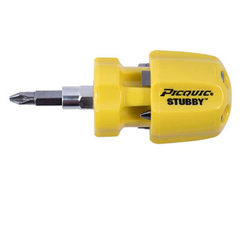 [10070574] PICQUIC STUBBY SCREWDRIVER MULTI 6 BITS