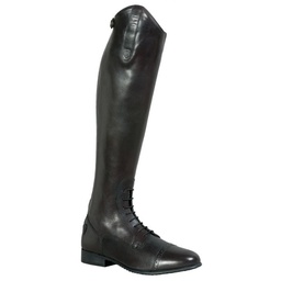 [14-606R70] DMB - TUSCANY ITALIAN LEATHER FIELD BOOT -BLACK SIZE 7