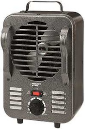 [10072468] POWERZONE HEATER, MINI MILKHOUSE 2-SETTING 750/1500W, GREY