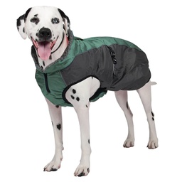 [10073232] DV - SHEDROW K9 CHINOOK DOG COAT NEO MINT/GREY MS