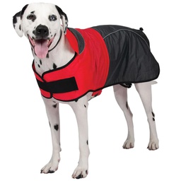 [10073272] DMB - SHEDROW K9 CLOUDBURST RAIN JACKET RED/GREY XS