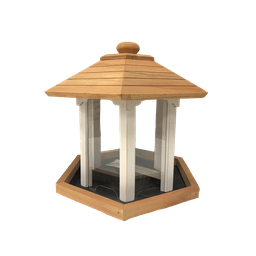 [10073612] DMB - CLASSIC GAZEBO WOOD FEEDER 4LB