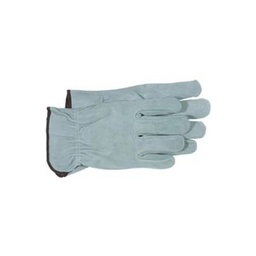 [10073844] DV - BOSS DRIVER GLOVE SPLIT LEATHER GRAY XL