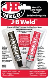 [10074418] J-B WELD EPOXY ORIGINAL TWIN TUBE DARK GREY 2OZ