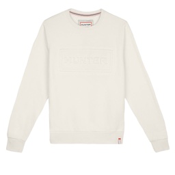 [10074870] DV - HUNTER WOMENS CREW NECK SWEATSHIRT OFF WHITE SM