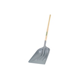 [10076454] LANDSCAPERS SELECT PLASTIC GRAIN SHOVEL 48&quot; WOOD HANDLE