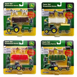 [10077860] JOHN DEERE 10 PIECE FARM CARDED SET 