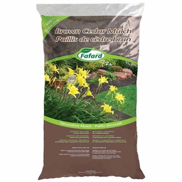 [10078832] FAFARD CEDAR MULCH BROWN 2 CU FT