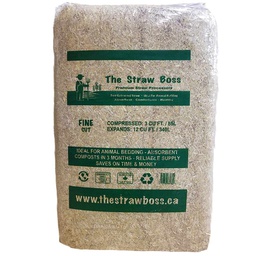 [104-860822] STRAW BOSS CHOPPED STRAW FINE CUT