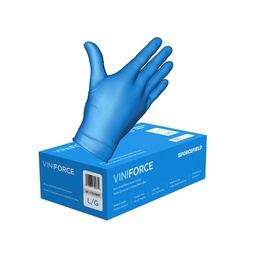 [222-777076] GLOVE DISPOSABLE NITRILE LG 100/BX
