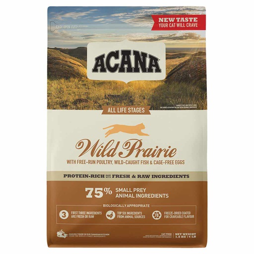 [10080226] ACANA CAT HIGHEST PROTEIN GF WILD PRAIRIE 1.8KG