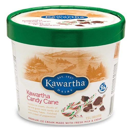 [10080496] KAWARTHA CANDY CANE ICE CREAM 1.5L