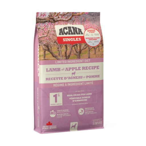 [10080632] ACANA DOG SINGLES LAMB & APPLE 10.8KG