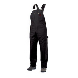 [10080660] TOUGH DUCK MENS DLX UNLINED BIB OVERALL BLACK SM 