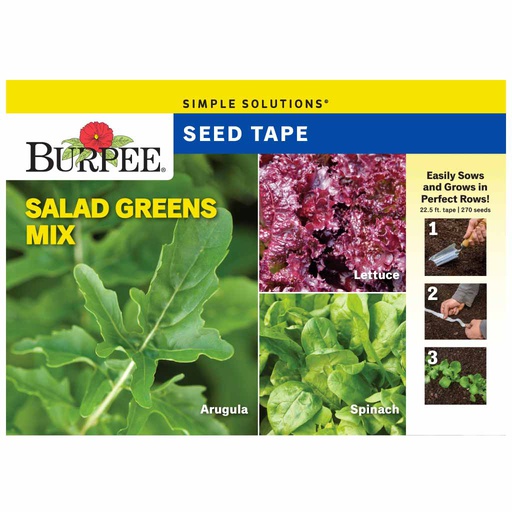 [10081620] BURPEE SALAD GREEN SEED TAPE