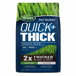 [10081918] SCOTTS TURF BUILDER QUICK + THICK SUN/SHADE GRASS SEED MIX 1.2KG