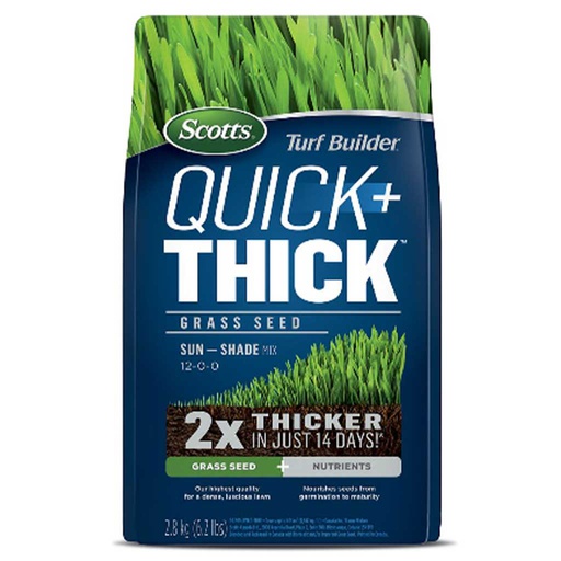 [10081920] SCOTTS TURF BUILDER QUICK + THICK GRASS - SUN/SHADE 2.8KG