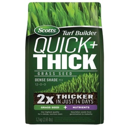 [10081924] SCOTTS TURF BUILDER QUICK + THICK DENSE SHADE GRASS SEED MIX 1.2KG