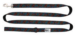 [144-894866] DMB - RC PET LEASH PRIMARY 3/4&quot;X6' BONES 