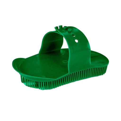 [10083286] GER-RYAN SMALL PLASTIC CURRY COMB GREEN