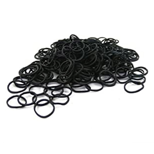 [10083316] WECAN BRAIDING ELASTICS 1/2" BLACK