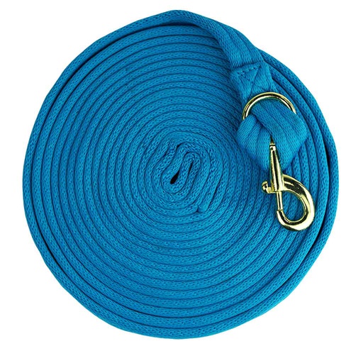 [10083336] GER-RYAN LUNGE LINE W/ SNAP BLUE 24"