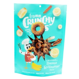 [10083392] FROMM DOG CRUNCHY O'S BANANA KABLAMMAS 6OZ