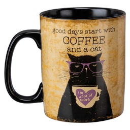 [10084050] DMB - CANDYM COFFEE AND A CAT MUG