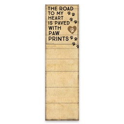 [10084110] DMB - CANDYM PAW PRINTS NOTEPAD