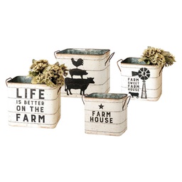 [10084306] DMB - CANDYM FARM HOUSE BIN SET 