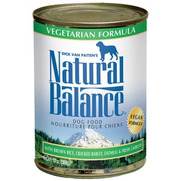 [10085308] DMB - NATURAL BALANCE DOG ULTRA PREMIUM VEGETARIAN 13OZ