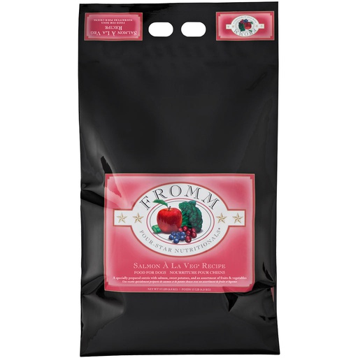 [136-116430] FROMM DOG 4STAR SALMON A LA VEG 5.4KG