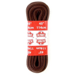 [220-420058] KIWI BOOT LACES BROWN 45&quot;