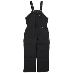 [10086330] TOUGH DUCK MENS INSULATED BIB OVERALL BLACK 2XL